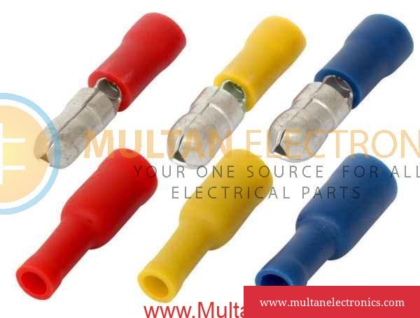 Male Female red blue yellow Insulated Bullet Connector Terminal