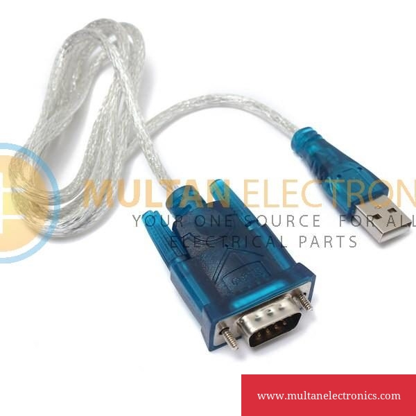 USB To RS232 Serial 9 Pin Converter Cable Adapter