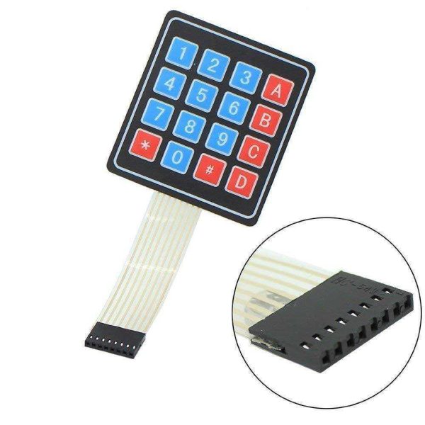 16 Key 4 x 4 Membrane Switch Keypad Matrix Array Matrix keyboard