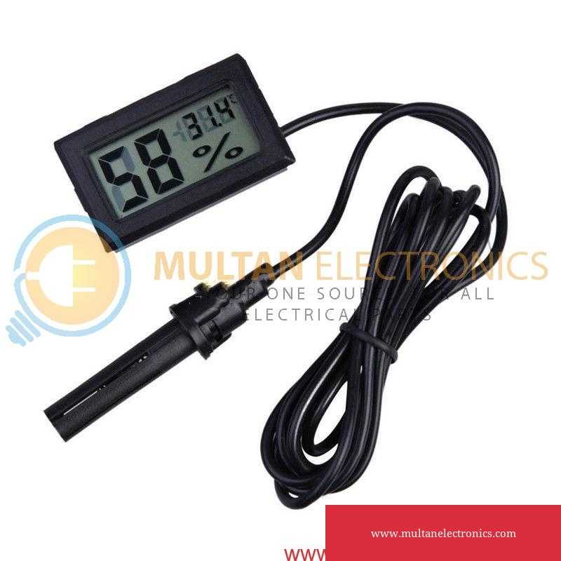 Digital LCD Hygrometer Temperature Humidity Meter Thermometer