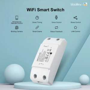 SWITCH-WF 10A Wifi Smart Light Switch eWeLink APP Control Smart Switch Wireless Module
