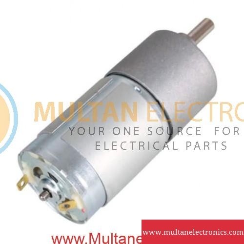 12 Volt DC Gear Motor 150 RPM High Torque MULTAN ELECTRONICS