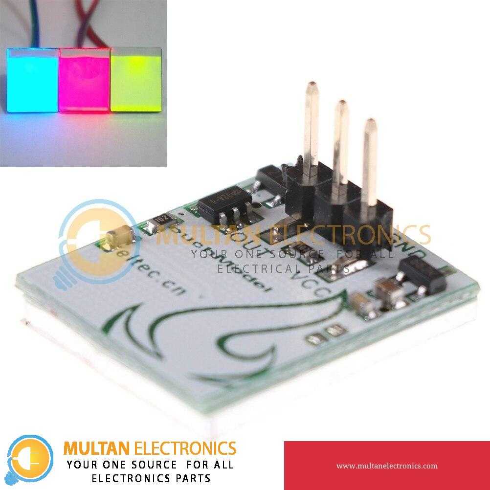 2.7-6V Anti-interference Touch Switch Button Module HTTM HTDS-SCR Capacitive 