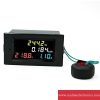 450V 100A Three Phase 4 in 1 AC Voltmeter Ammeter Power Energy Meter Kwh Color Screen LED Display Single Three Phase