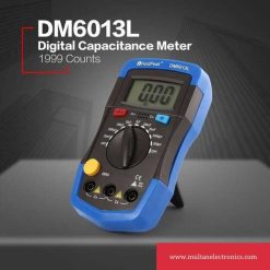 DM6013L Handheld capacimetro Digital Capacitor Tester Capacitance Meter 1999 counts electronic diagnostic-tool w/ LCD Backlight