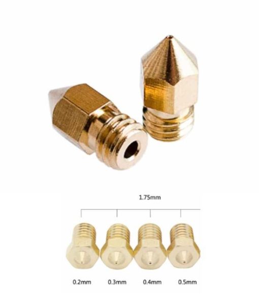 3D printer nozzle brass