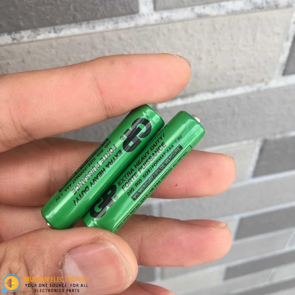 GP AAA Carbon Battery 24G R03 1.5V MULTAN ELECTRONICS