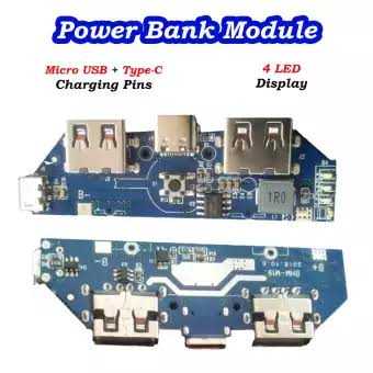 5V 1A 2.1A POWER BANK Circuit