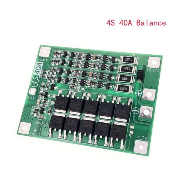 BMS 4S 40A Balanced Version BMS Battery Protection Board