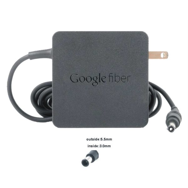 google fiber 12v 5a power adapter charger
