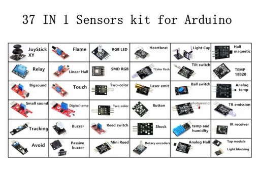 37 in 1 Sensor Module Board Set Kit For Arduino