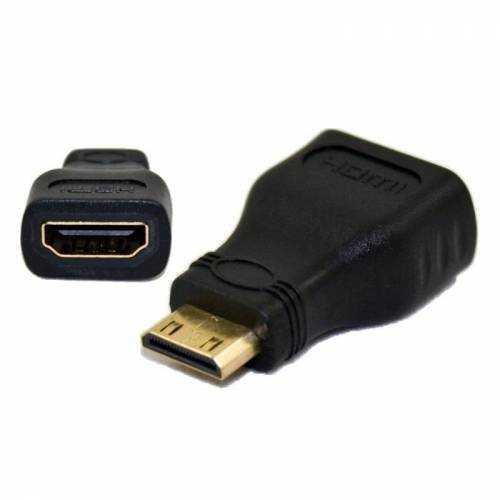 Mini HDMI Male to HDMI Female Adapter Converter