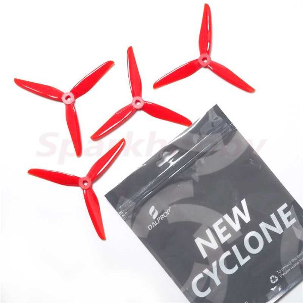 DALPROP CYCLONE T5146.5 CW CCW 5.1inch 3 Blade PC Propeller 5mm POPO 7mm
