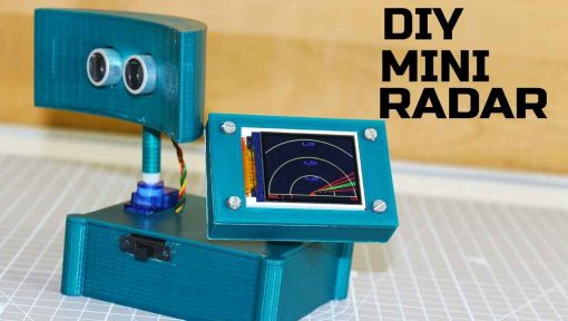 Arduino based Mini radar Detection