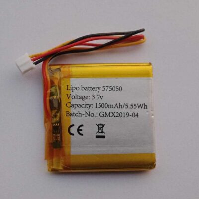 1500mah 3.7v Lithium-ion - Lipo Battery With JST PH 2.0 Connector