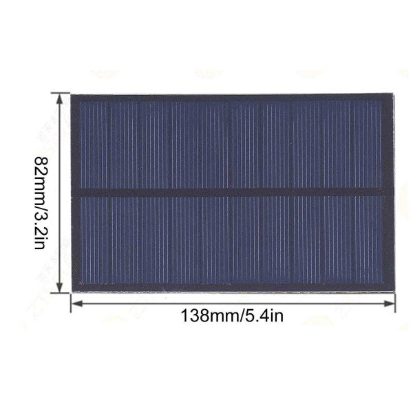 6V 1W solar panel solar panel for DIY