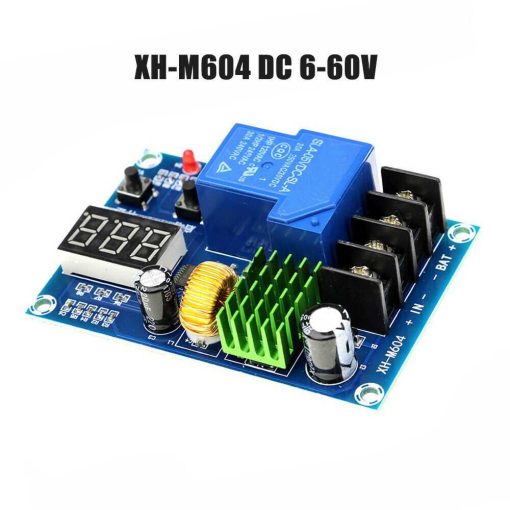 XH-M604 Battery Charger Control Module DC 6-60V Storage Lithium Battery Charging Control Switch Protection Board