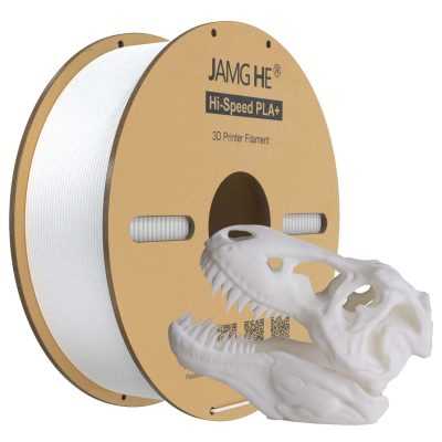 Jamg he Hi-Speed PLA+ Filament White EASY TO PRINT High Precision,smooth surface,Bubble-free,Clog-free No Warping,Good layer adhesion, recommend Print Temp:200-230℃, Bed temp: 75-90℃. JAMG HE HI-SPEED PLA+ FILAMENT Models Display Upgarded PLA, high toughness, can be made into indoor tool, music instrument,etc. COMPATIBLE ON High Speed Printing: JAMG HE Hi Speed PLA+ are manufactured for High speed 3d printers and printing speed can reach 500mm/s. Wide Compatibility: Compatible with most high speed 3d printer such as: Bambulab X1/X1C/P1P/P1S, Creality K1/K1 MAX,FLSUN V4,ELEGOO Neptune4,also with regular 3d printer.DESCRIPTION EASY TO PRINT High Precision,smooth surface,Bubble-free,Clog-free No Warping,Good layer adhesion, recommend Print Temp:200-230℃, Bed temp: 75-90℃. JAMG HE HI-SPEED PLA+ FILAMENT Models Display Upgarded PLA, high toughness, can be made into indoor tool, music instrument,etc. COMPATIBLE ON High Speed Printing: JAMG HE Hi Speed PLA+ are manufactured for High speed 3d printers and printing speed can reach 500mm/s. Wide Compatibility: Compatible with most high speed 3d printer such as: Bambulab X1/X1C/P1P/P1S, Creality K1/K1 MAX,FLSUN V4,ELEGOO Neptune4,also with regular 3d printer.DESCRIPTION EASY TO PRINT High Precision,smooth surface,Bubble-free,Clog-free No Warping,Good layer adhesion, recommend Print Temp:200-230℃, Bed temp: 75-90℃. JAMG HE HI-SPEED PLA+ FILAMENT Models Display Upgarded PLA, high toughness, can be made into indoor tool, music instrument,etc. COMPATIBLE ON High Speed Printing: JAMG HE Hi Speed PLA+ are manufactured for High speed 3d printers and printing speed can reach 500mm/s. Wide Compatibility: Compatible with most high speed 3d printer such as: Bambulab X1/X1C/P1P/P1S, Creality K1/K1 MAX,FLSUN V4,ELEGOO Neptune4,also with regular 3d printer.DESCRIPTION EASY TO PRINT High Precision,smooth surface,Bubble-free,Clog-free No Warping,Good layer adhesion, recommend Print Temp:200-230℃, Bed temp: 75-90℃. JAMG HE HI-SPEED PLA+ FILAMENT Models Display Upgarded PLA, high toughness, can be made into indoor tool, music instrument,etc. COMPATIBLE ON High Speed Printing: JAMG HE Hi Speed PLA+ are manufactured for High speed 3d printers and printing speed can reach 500mm/s. Wide Compatibility: Compatible with most high speed 3d printer such as: Bambulab X1/X1C/P1P/P1S, Creality K1/K1 MAX,FLSUN V4,ELEGOO Neptune4,also with regular 3d printer.DESCRIPTION EASY TO PRINT High Precision,smooth surface,Bubble-free,Clog-free No Warping,Good layer adhesion, recommend Print Temp:200-230℃, Bed temp: 75-90℃. JAMG HE HI-SPEED PLA+ FILAMENT Models Display Upgarded PLA, high toughness, can be made into indoor tool, music instrument,etc. COMPATIBLE ON High Speed Printing: JAMG HE Hi Speed PLA+ are manufactured for High speed 3d printers and printing speed can reach 500mm/s. Wide Compatibility: Compatible with most high speed 3d printer such as: Bambulab X1/X1C/P1P/P1S, Creality K1/K1 MAX,FLSUN V4,ELEGOO Neptune4,also with regular 3d printer.DESCRIPTION EASY TO PRINT High Precision,smooth surface,Bubble-free,Clog-free No Warping,Good layer adhesion, recommend Print Temp:200-230℃, Bed temp: 75-90℃. JAMG HE HI-SPEED PLA+ FILAMENT Models Display Upgarded PLA, high toughness, can be made into indoor tool, music instrument,etc. COMPATIBLE ON High Speed Printing: JAMG HE Hi Speed PLA+ are manufactured for High speed 3d printers and printing speed can reach 500mm/s. Wide Compatibility: Compatible with most high speed 3d printer such as: Bambulab X1/X1C/P1P/P1S, Creality K1/K1 MAX,FLSUN V4,ELEGOO Neptune4,also with regular 3d printer.DESCRIPTION EASY TO PRINT High Precision,smooth surface,Bubble-free,Clog-free No Warping,Good layer adhesion, recommend Print Temp:200-230℃, Bed temp: 75-90℃. JAMG HE HI-SPEED PLA+ FILAMENT Models Display Upgarded PLA, high toughness, can be made into indoor tool, music instrument,etc. COMPATIBLE ON High Speed Printing: JAMG HE Hi Speed PLA+ are manufactured for High speed 3d printers and printing speed can reach 500mm/s. Wide Compatibility: Compatible with most high speed 3d printer such as: Bambulab X1/X1C/P1P/P1S, Creality K1/K1 MAX,FLSUN V4,ELEGOO Neptune4,also with regular 3d printer.DESCRIPTION EASY TO PRINT High Precision,smooth surface,Bubble-free,Clog-free No Warping,Good layer adhesion, recommend Print Temp:200-230℃, Bed temp: 75-90℃. JAMG HE HI-SPEED PLA+ FILAMENT Models Display Upgarded PLA, high toughness, can be made into indoor tool, music instrument,etc. COMPATIBLE ON High Speed Printing: JAMG HE Hi Speed PLA+ are manufactured for High speed 3d printers and printing speed can reach 500mm/s. Wide Compatibility: Compatible with most high speed 3d printer such as: Bambulab X1/X1C/P1P/P1S, Creality K1/K1 MAX,FLSUN V4,ELEGOO Neptune4,also with regular 3d printer.DESCRIPTION EASY TO PRINT High Precision,smooth surface,Bubble-free,Clog-free No Warping,Good layer adhesion, recommend Print Temp:200-230℃, Bed temp: 75-90℃. JAMG HE HI-SPEED PLA+ FILAMENT Models Display Upgarded PLA, high toughness, can be made into indoor tool, music instrument,etc. COMPATIBLE ON High Speed Printing: JAMG HE Hi Speed PLA+ are manufactured for High speed 3d printers and printing speed can reach 500mm/s. Wide Compatibility: Compatible with most high speed 3d printer such as: Bambulab X1/X1C/P1P/P1S, Creality K1/K1 MAX,FLSUN V4,ELEGOO Neptune4,also with regular 3d printer.DESCRIPTION EASY TO PRINT High Precision,smooth surface,Bubble-free,Clog-free No Warping,Good layer adhesion, recommend Print Temp:200-230℃, Bed temp: 75-90℃. JAMG HE HI-SPEED PLA+ FILAMENT Models Display Upgarded PLA, high toughness, can be made into indoor tool, music instrument,etc. COMPATIBLE ON High Speed Printing: JAMG HE Hi Speed PLA+ are manufactured for High speed 3d printers and printing speed can reach 500mm/s. Wide Compatibility: Compatible with most high speed 3d printer such as: Bambulab X1/X1C/P1P/P1S, Creality K1/K1 MAX,FLSUN V4,ELEGOO Neptune4,also with regular 3d printer.DESCRIPTION EASY TO PRINT High Precision,smooth surface,Bubble-free,Clog-free No Warping,Good layer adhesion, recommend Print Temp:200-230℃, Bed temp: 75-90℃. JAMG HE HI-SPEED PLA+ FILAMENT Models Display Upgarded PLA, high toughness, can be made into indoor tool, music instrument,etc. COMPATIBLE ON High Speed Printing: JAMG HE Hi Speed PLA+ are manufactured for High speed 3d printers and printing speed can reach 500mm/s. Wide Compatibility: Compatible with most high speed 3d printer such as: Bambulab X1/X1C/P1P/P1S, Creality K1/K1 MAX,FLSUN V4,ELEGOO Neptune4,also with regular 3d printer.DESCRIPTION EASY TO PRINT High Precision,smooth surface,Bubble-free,Clog-free No Warping,Good layer adhesion, recommend Print Temp:200-230℃, Bed temp: 75-90℃. JAMG HE HI-SPEED PLA+ FILAMENT Models Display Upgarded PLA, high toughness, can be made into indoor tool, music instrument,etc. COMPATIBLE ON High Speed Printing: JAMG HE Hi Speed PLA+ are manufactured for High speed 3d printers and printing speed can reach 500mm/s. Wide Compatibility: Compatible with most high speed 3d printer such as: Bambulab X1/X1C/P1P/P1S, Creality K1/K1 MAX,FLSUN V4,ELEGOO Neptune4,also with regular 3d printer.DESCRIPTION EASY TO PRINT High Precision,smooth surface,Bubble-free,Clog-free No Warping,Good layer adhesion, recommend Print Temp:200-230℃, Bed temp: 75-90℃. JAMG HE HI-SPEED PLA+ FILAMENT Models Display Upgarded PLA, high toughness, can be made into indoor tool, music instrument,etc. COMPATIBLE ON High Speed Printing: JAMG HE Hi Speed PLA+ are manufactured for High speed 3d printers and printing speed can reach 500mm/s. Wide Compatibility: Compatible with most high speed 3d printer such as: Bambulab X1/X1C/P1P/P1S, Creality K1/K1 MAX,FLSUN V4,ELEGOO Neptune4,also with regular 3d printer.DESCRIPTION EASY TO PRINT High Precision,smooth surface,Bubble-free,Clog-free No Warping,Good layer adhesion, recommend Print Temp:200-230℃, Bed temp: 75-90℃. JAMG HE HI-SPEED PLA+ FILAMENT Models Display Upgarded PLA, high toughness, can be made into indoor tool, music instrument,etc. COMPATIBLE ON High Speed Printing: JAMG HE Hi Speed PLA+ are manufactured for High speed 3d printers and printing speed can reach 500mm/s. Wide Compatibility: Compatible with most high speed 3d printer such as: Bambulab X1/X1C/P1P/P1S, Creality K1/K1 MAX,FLSUN V4,ELEGOO Neptune4,also with regular 3d printer.DESCRIPTION EASY TO PRINT High Precision,smooth surface,Bubble-free,Clog-free No Warping,Good layer adhesion, recommend Print Temp:200-230℃, Bed temp: 75-90℃. JAMG HE HI-SPEED PLA+ FILAMENT Models Display Upgarded PLA, high toughness, can be made into indoor tool, music instrument,etc. COMPATIBLE ON High Speed Printing: JAMG HE Hi Speed PLA+ are manufactured for High speed 3d printers and printing speed can reach 500mm/s. Wide Compatibility: Compatible with most high speed 3d printer such as: Bambulab X1/X1C/P1P/P1S, Creality K1/K1 MAX,FLSUN V4,ELEGOO Neptune4,also with regular 3d printer.DESCRIPTION EASY TO PRINT High Precision,smooth surface,Bubble-free,Clog-free No Warping,Good layer adhesion, recommend Print Temp:200-230℃, Bed temp: 75-90℃. JAMG HE HI-SPEED PLA+ FILAMENT Models Display Upgarded PLA, high toughness, can be made into indoor tool, music instrument,etc. COMPATIBLE ON High Speed Printing: JAMG HE Hi Speed PLA+ are manufactured for High speed 3d printers and printing speed can reach 500mm/s. Wide Compatibility: Compatible with most high speed 3d printer such as: Bambulab X1/X1C/P1P/P1S, Creality K1/K1 MAX,FLSUN V4,ELEGOO Neptune4,also with regular 3d printer.DESCRIPTION EASY TO PRINT High Precision,smooth surface,Bubble-free,Clog-free No Warping,Good layer adhesion, recommend Print Temp:200-230℃, Bed temp: 75-90℃. JAMG HE HI-SPEED PLA+ FILAMENT Models Display Upgarded PLA, high toughness, can be made into indoor tool, music instrument,etc. COMPATIBLE ON High Speed Printing: JAMG HE Hi Speed PLA+ are manufactured for High speed 3d printers and printing speed can reach 500mm/s. Wide Compatibility: Compatible with most high speed 3d printer such as: Bambulab X1/X1C/P1P/P1S, Creality K1/K1 MAX,FLSUN V4,ELEGOO Neptune4,also with regular 3d printer.DESCRIPTION EASY TO PRINT High Precision,smooth surface,Bubble-free,Clog-free No Warping,Good layer adhesion, recommend Print Temp:200-230℃, Bed temp: 75-90℃. JAMG HE HI-SPEED PLA+ FILAMENT Models Display Upgarded PLA, high toughness, can be made into indoor tool, music instrument,etc. COMPATIBLE ON High Speed Printing: JAMG HE Hi Speed PLA+ are manufactured for High speed 3d printers and printing speed can reach 500mm/s. Wide Compatibility: Compatible with most high speed 3d printer such as: Bambulab X1/X1C/P1P/P1S, Creality K1/K1 MAX,FLSUN V4,ELEGOO Neptune4,also with regular 3d printer.DESCRIPTION EASY TO PRINT High Precision,smooth surface,Bubble-free,Clog-free No Warping,Good layer adhesion, recommend Print Temp:200-230℃, Bed temp: 75-90℃. JAMG HE HI-SPEED PLA+ FILAMENT Models Display Upgarded PLA, high toughness, can be made into indoor tool, music instrument,etc. COMPATIBLE ON High Speed Printing: JAMG HE Hi Speed PLA+ are manufactured for High speed 3d printers and printing speed can reach 500mm/s. Wide Compatibility: Compatible with most high speed 3d printer such as: Bambulab X1/X1C/P1P/P1S, Creality K1/K1 MAX,FLSUN V4,ELEGOO Neptune4,also with regular 3d printer.DESCRIPTION EASY TO PRINT High Precision,smooth surface,Bubble-free,Clog-free No Warping,Good layer adhesion, recommend Print Temp:200-230℃, Bed temp: 75-90℃. JAMG HE HI-SPEED PLA+ FILAMENT Models Display Upgarded PLA, high toughness, can be made into indoor tool, music instrument,etc. COMPATIBLE ON High Speed Printing: JAMG HE Hi Speed PLA+ are manufactured for High speed 3d printers and printing speed can reach 500mm/s. Wide Compatibility: Compatible with most high speed 3d printer such as: Bambulab X1/X1C/P1P/P1S, Creality K1/K1 MAX,FLSUN V4,ELEGOO Neptune4,also with regular 3d printer.DESCRIPTION EASY TO PRINT High Precision,smooth surface,Bubble-free,Clog-free No Warping,Good layer adhesion, recommend Print Temp:200-230℃, Bed temp: 75-90℃. JAMG HE HI-SPEED PLA+ FILAMENT Models Display Upgarded PLA, high toughness, can be made into indoor tool, music instrument,etc. COMPATIBLE ON High Speed Printing: JAMG HE Hi Speed PLA+ are manufactured for High speed 3d printers and printing speed can reach 500mm/s. Wide Compatibility: Compatible with most high speed 3d printer such as: Bambulab X1/X1C/P1P/P1S, Creality K1/K1 MAX,FLSUN V4,ELEGOO Neptune4,also with regular 3d printer.DESCRIPTION EASY TO PRINT High Precision,smooth surface,Bubble-free,Clog-free No Warping,Good layer adhesion, recommend Print Temp:200-230℃, Bed temp: 75-90℃. JAMG HE HI-SPEED PLA+ FILAMENT Models Display Upgarded PLA, high toughness, can be made into indoor tool, music instrument,etc. COMPATIBLE ON High Speed Printing: JAMG HE Hi Speed PLA+ are manufactured for High speed 3d printers and printing speed can reach 500mm/s. Wide Compatibility: Compatible with most high speed 3d printer such as: Bambulab X1/X1C/P1P/P1S, Creality K1/K1 MAX,FLSUN V4,ELEGOO Neptune4,also with regular 3d printer.DESCRIPTION EASY TO PRINT High Precision,smooth surface,Bubble-free,Clog-free No Warping,Good layer adhesion, recommend Print Temp:200-230℃, Bed temp: 75-90℃. JAMG HE HI-SPEED PLA+ FILAMENT Models Display Upgarded PLA, high toughness, can be made into indoor tool, music instrument,etc. COMPATIBLE ON High Speed Printing: JAMG HE Hi Speed PLA+ are manufactured for High speed 3d printers and printing speed can reach 500mm/s. Wide Compatibility: Compatible with most high speed 3d printer such as: Bambulab X1/X1C/P1P/P1S, Creality K1/K1 MAX,FLSUN V4,ELEGOO Neptune4,also with regular 3d printer.DESCRIPTION EASY TO PRINT High Precision,smooth surface,Bubble-free,Clog-free No Warping,Good layer adhesion, recommend Print Temp:200-230℃, Bed temp: 75-90℃. JAMG HE HI-SPEED PLA+ FILAMENT Models Display Upgarded PLA, high toughness, can be made into indoor tool, music instrument,etc. COMPATIBLE ON High Speed Printing: JAMG HE Hi Speed PLA+ are manufactured for High speed 3d printers and printing speed can reach 500mm/s. Wide Compatibility: Compatible with most high speed 3d printer such as: Bambulab X1/X1C/P1P/P1S, Creality K1/K1 MAX,FLSUN V4,ELEGOO Neptune4,also with regular 3d printer.DESCRIPTION EASY TO PRINT High Precision,smooth surface,Bubble-free,Clog-free No Warping,Good layer adhesion, recommend Print Temp:200-230℃, Bed temp: 75-90℃. JAMG HE HI-SPEED PLA+ FILAMENT Models Display Upgarded PLA, high toughness, can be made into indoor tool, music instrument,etc. COMPATIBLE ON High Speed Printing: JAMG HE Hi Speed PLA+ are manufactured for High speed 3d printers and printing speed can reach 500mm/s. Wide Compatibility: Compatible with most high speed 3d printer such as: Bambulab X1/X1C/P1P/P1S, Creality K1/K1 MAX,FLSUN V4,ELEGOO Neptune4,also with regular 3d printer.DESCRIPTION EASY TO PRINT High Precision,smooth surface,Bubble-free,Clog-free No Warping,Good layer adhesion, recommend Print Temp:200-230℃, Bed temp: 75-90℃. JAMG HE HI-SPEED PLA+ FILAMENT Models Display Upgarded PLA, high toughness, can be made into indoor tool, music instrument,etc. COMPATIBLE ON High Speed Printing: JAMG HE Hi Speed PLA+ are manufactured for High speed 3d printers and printing speed can reach 500mm/s. Wide Compatibility: Compatible with most high speed 3d printer such as: Bambulab X1/X1C/P1P/P1S, Creality K1/K1 MAX,FLSUN V4,ELEGOO Neptune4,also with regular 3d printer.DESCRIPTION EASY TO PRINT High Precision,smooth surface,Bubble-free,Clog-free No Warping,Good layer adhesion, recommend Print Temp:200-230℃, Bed temp: 75-90℃. JAMG HE HI-SPEED PLA+ FILAMENT Models Display Upgarded PLA, high toughness, can be made into indoor tool, music instrument,etc. COMPATIBLE ON High Speed Printing: JAMG HE Hi Speed PLA+ are manufactured for High speed 3d printers and printing speed can reach 500mm/s. Wide Compatibility: Compatible with most high speed 3d printer such as: Bambulab X1/X1C/P1P/P1S, Creality K1/K1 MAX,FLSUN V4,ELEGOO Neptune4,also with regular 3d printer.DESCRIPTION EASY TO PRINT High Precision,smooth surface,Bubble-free,Clog-free No Warping,Good layer adhesion, recommend Print Temp:200-230℃, Bed temp: 75-90℃. JAMG HE HI-SPEED PLA+ FILAMENT Models Display Upgarded PLA, high toughness, can be made into indoor tool, music instrument,etc. COMPATIBLE ON High Speed Printing: JAMG HE Hi Speed PLA+ are manufactured for High speed 3d printers and printing speed can reach 500mm/s. Wide Compatibility: Compatible with most high speed 3d printer such as: Bambulab X1/X1C/P1P/P1S, Creality K1/K1 MAX,FLSUN V4,ELEGOO Neptune4,also with regular 3d printer.DESCRIPTION EASY TO PRINT High Precision,smooth surface,Bubble-free,Clog-free No Warping,Good layer adhesion, recommend Print Temp:200-230℃, Bed temp: 75-90℃. JAMG HE HI-SPEED PLA+ FILAMENT Models Display Upgarded PLA, high toughness, can be made into indoor tool, music instrument,etc. COMPATIBLE ON High Speed Printing: JAMG HE Hi Speed PLA+ are manufactured for High speed 3d printers and printing speed can reach 500mm/s. Wide Compatibility: Compatible with most high speed 3d printer such as: Bambulab X1/X1C/P1P/P1S, Creality K1/K1 MAX,FLSUN V4,ELEGOO Neptune4,also with regular 3d printer.DESCRIPTION EASY TO PRINT High Precision,smooth surface,Bubble-free,Clog-free No Warping,Good layer adhesion, recommend Print Temp:200-230℃, Bed temp: 75-90℃. JAMG HE HI-SPEED PLA+ FILAMENT Models Display Upgarded PLA, high toughn