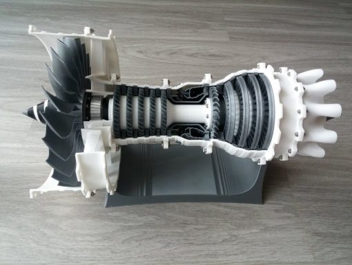 Jet Engine 3D Printed