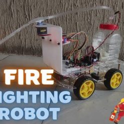 Fire Fighter Robot With Obstacle Detection Advance Working